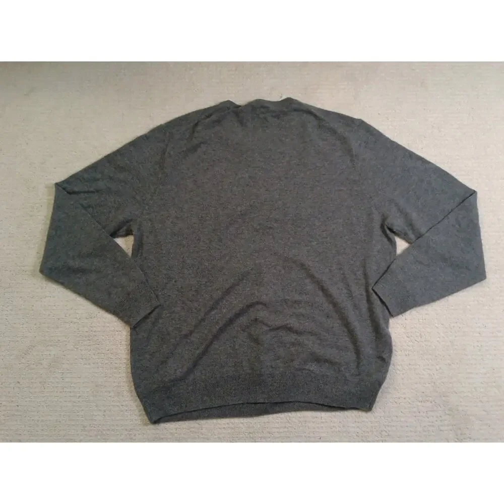 J. Crew Men's Crewneck Sweater in Heather Gray
